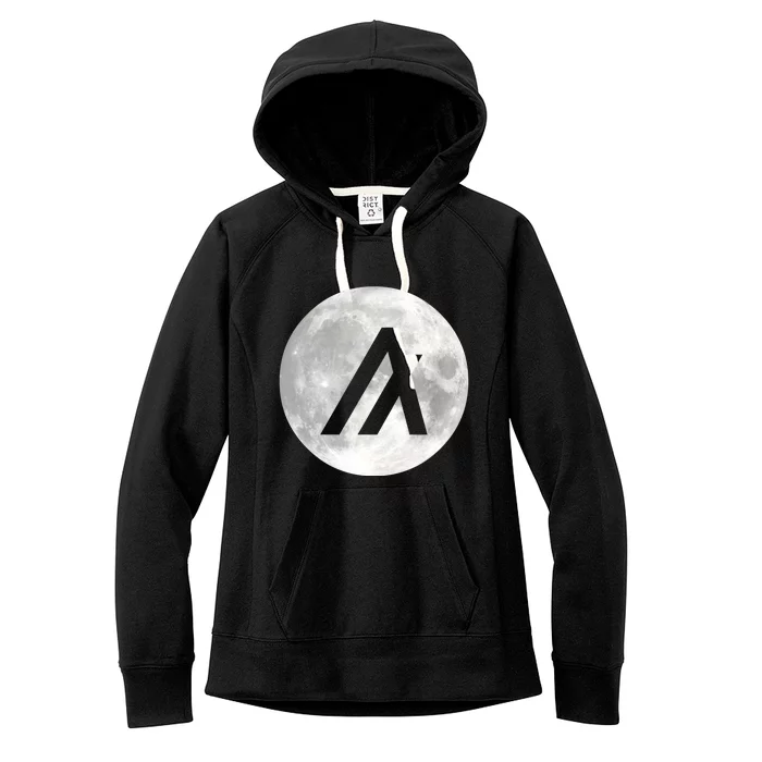 Algorand Algo Moon Crypto Women's Fleece Hoodie