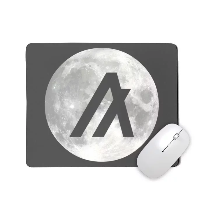 Algorand Algo Moon Crypto Mousepad