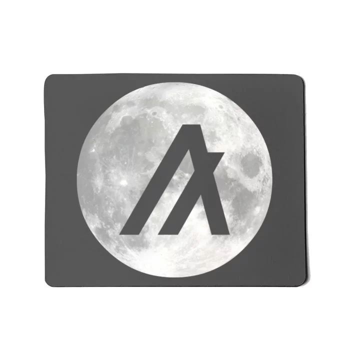 Algorand Algo Moon Crypto Mousepad