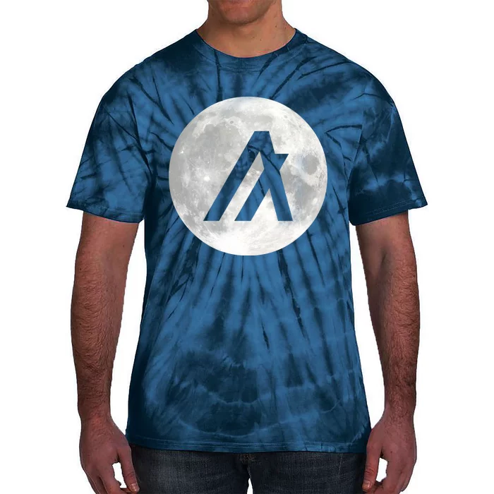 Algorand Algo Moon Crypto Tie-Dye T-Shirt