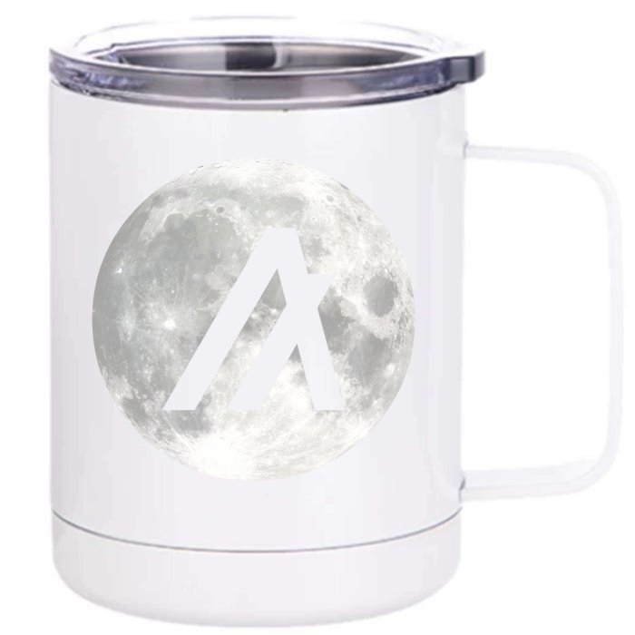 Algorand Algo Moon Crypto Front & Back 12oz Stainless Steel Tumbler Cup