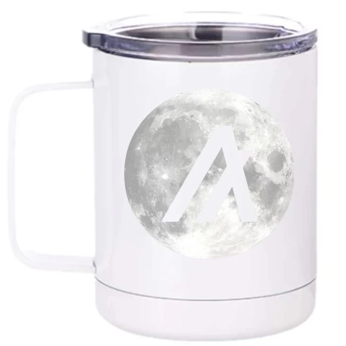 Algorand Algo Moon Crypto Front & Back 12oz Stainless Steel Tumbler Cup