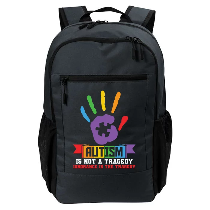 Autism Awareness Month Teacher Paraprofessionals Acceptance Gift Daily Commute Backpack