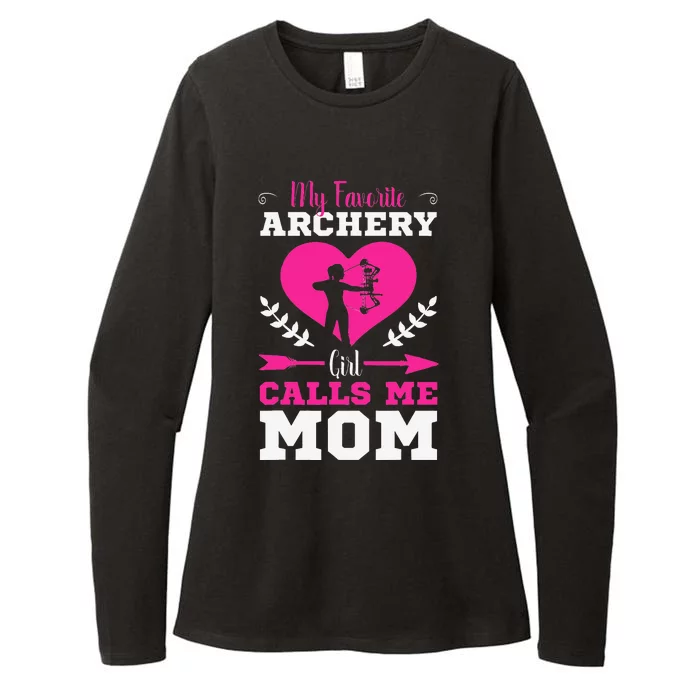 Archer Archery Mom Toxophilite Bow Bow Arrow Mother's Day Womens CVC Long Sleeve Shirt