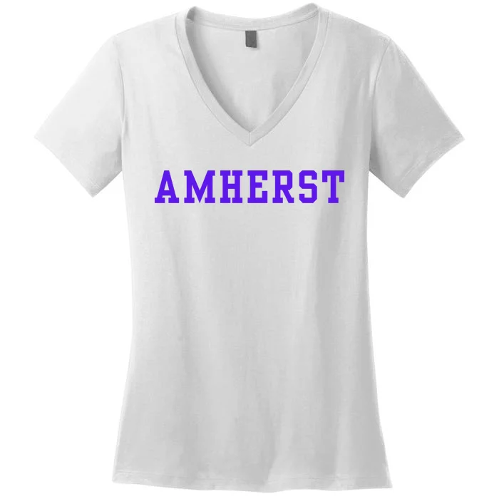 Amherst Women's V-Neck T-Shirt