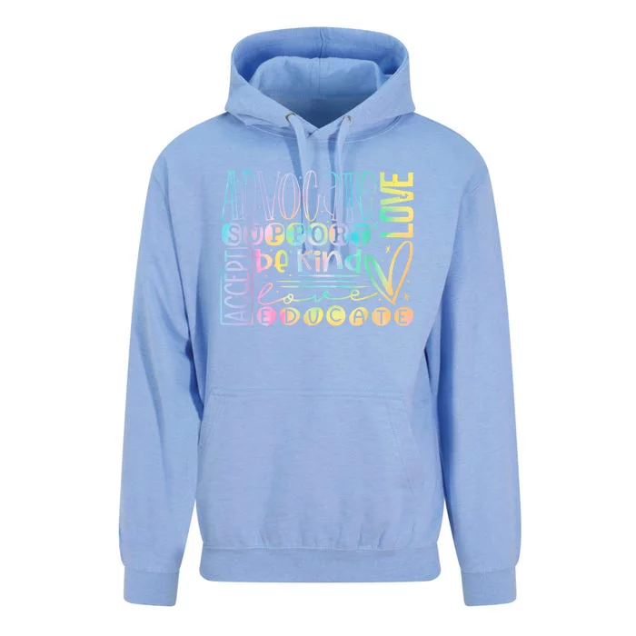 Autism Awareness Mashup Unisex Surf Hoodie