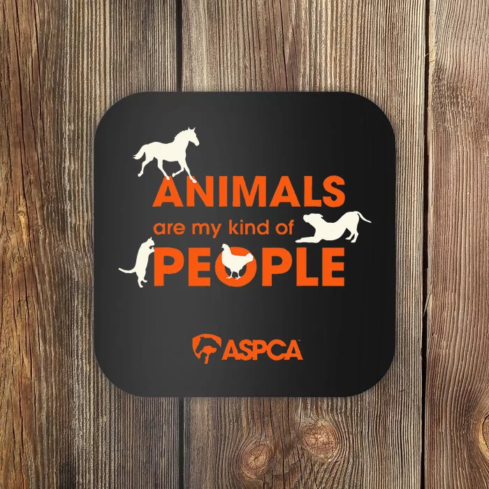 Animals Are My Kind Of People Coaster