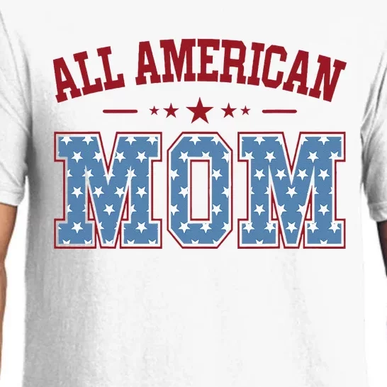 All American Mom Matching Family 4th Of July Pajama Set