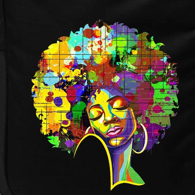 Afro American  Melanin Queen African American Impact Tech Backpack