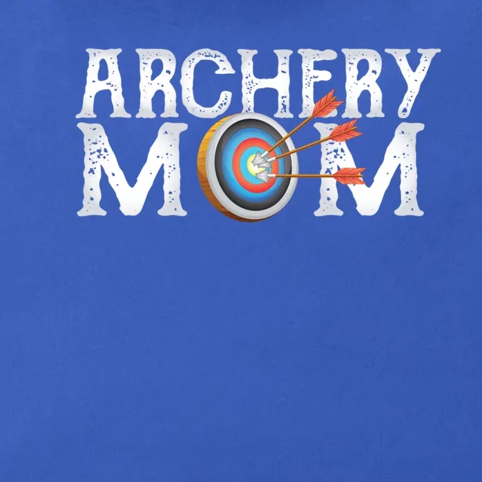 Archery Archer Mom Target Proud Parent Bow Arrow Gift Zip Tote Bag