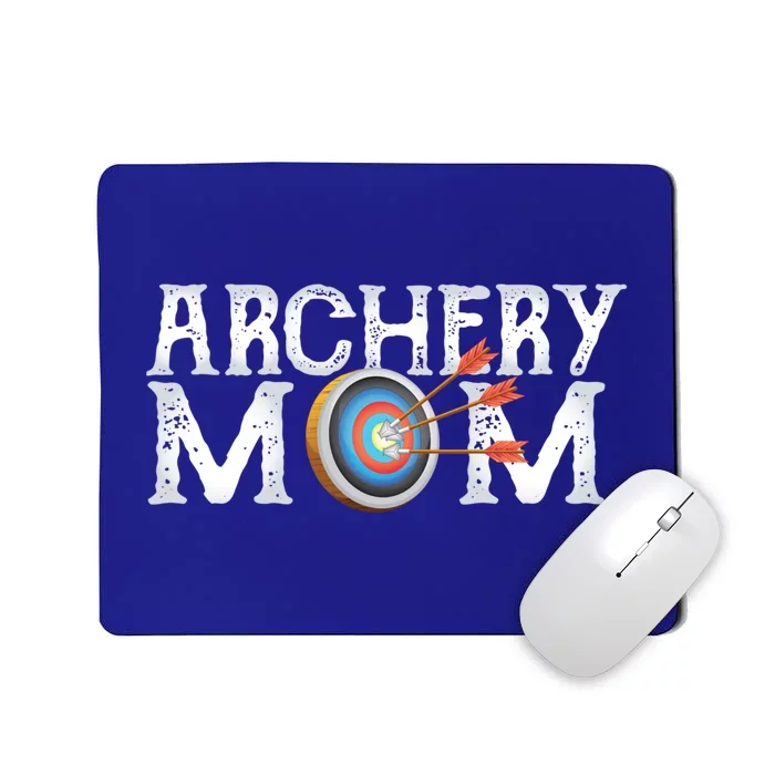 Archery Archer Mom Target Proud Parent Bow Arrow Gift Mousepad