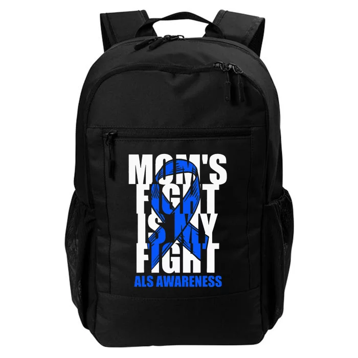 ALS Awareness Month Blue Ribbon Moms Fight May Support Daily Commute Backpack