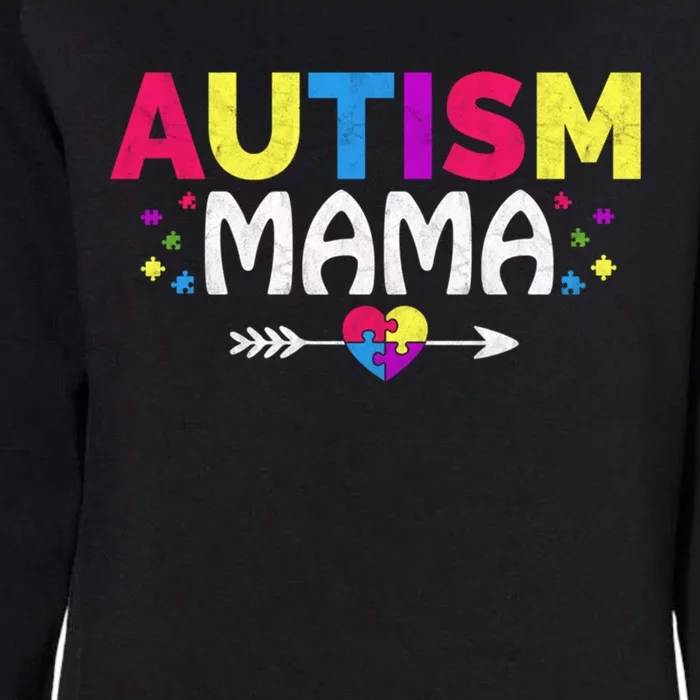 Autism Awareness Month Family Matching Cute Autism Mama Meaningful Gift Womens California Wash Sweatshirt