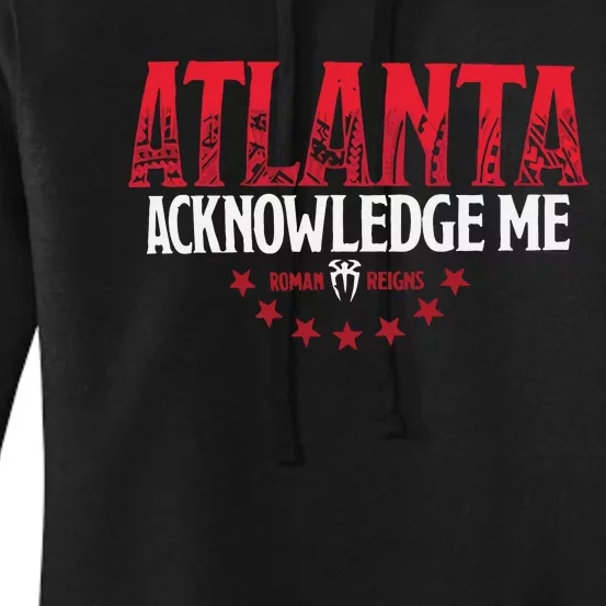 Atlanta Acknowledge Me Women's Pullover Hoodie