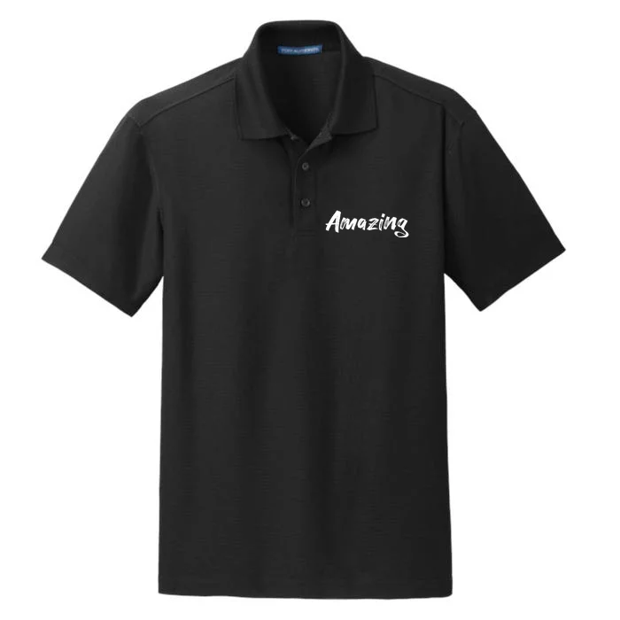 Amazing Dry Zone Grid Performance Polo