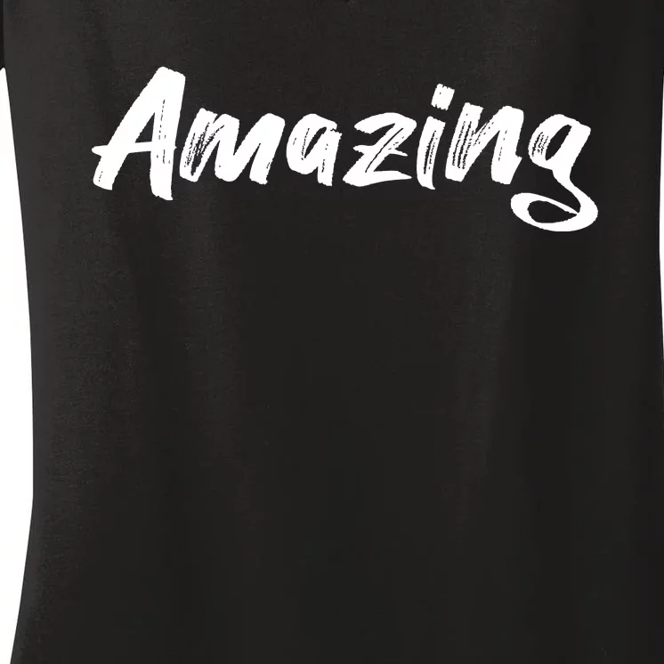 Amazing Women's V-Neck T-Shirt