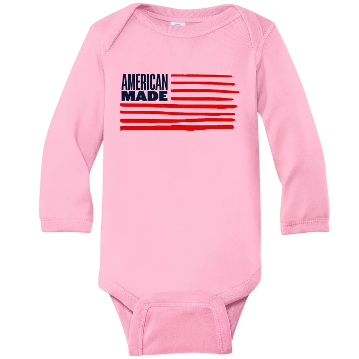 Awakenwithjp American Made Baby Long Sleeve Bodysuit