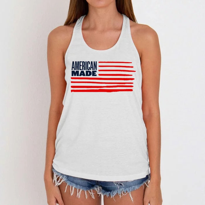 Awakenwithjp American Made Women's Knotted Racerback Tank