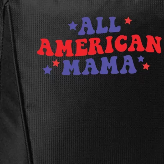 All American Mama Independence Day Gift City Backpack