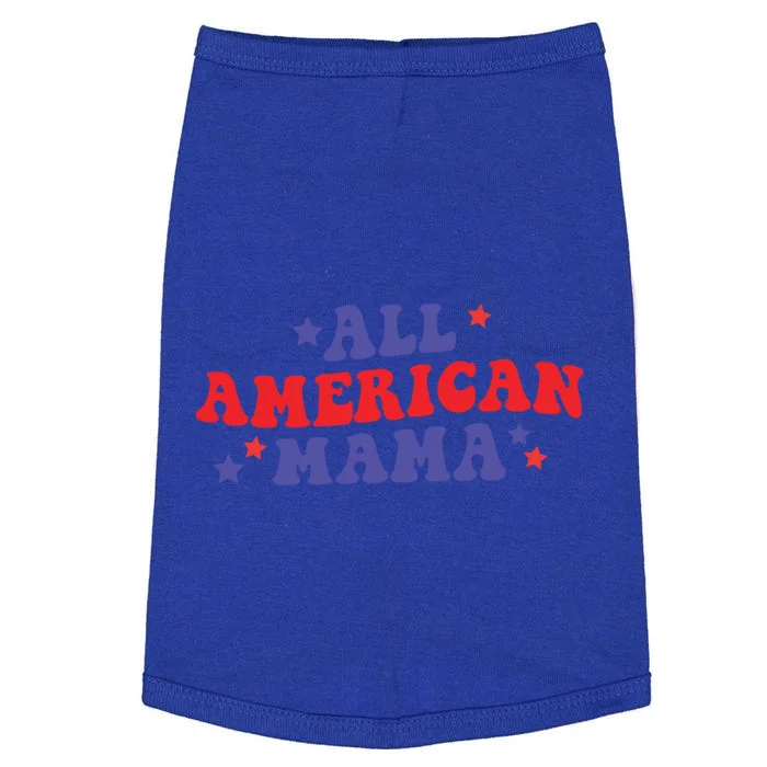 All American Mama Independence Day Gift Doggie Tank