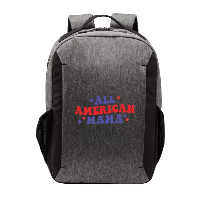 All American Mama Independence Day Gift Vector Backpack