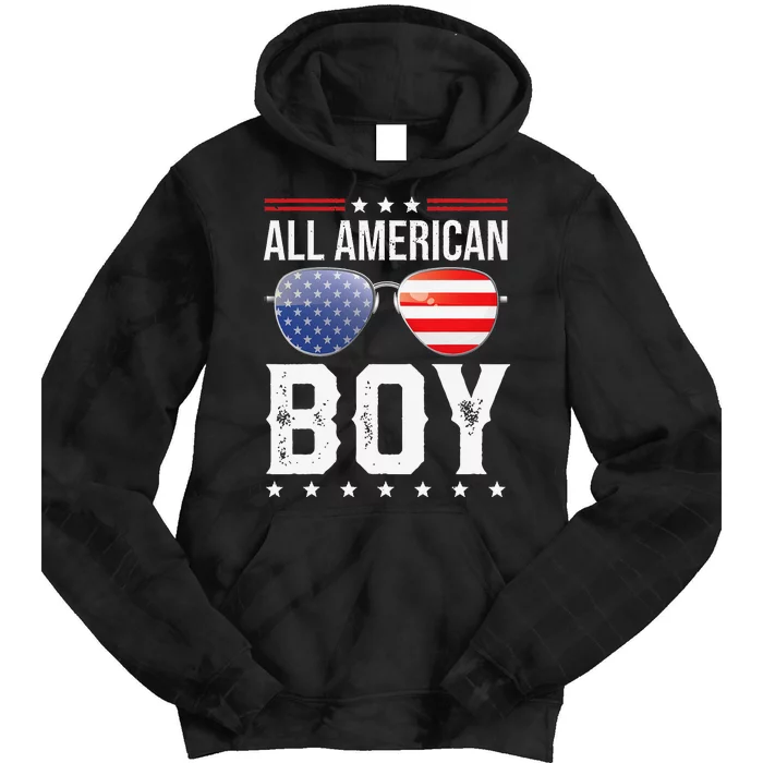 All American Matching Family Fourth 4th of July American Tie Dye Hoodie