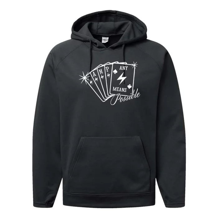 Amp Any Means Possible All In Performance Fleece Hoodie