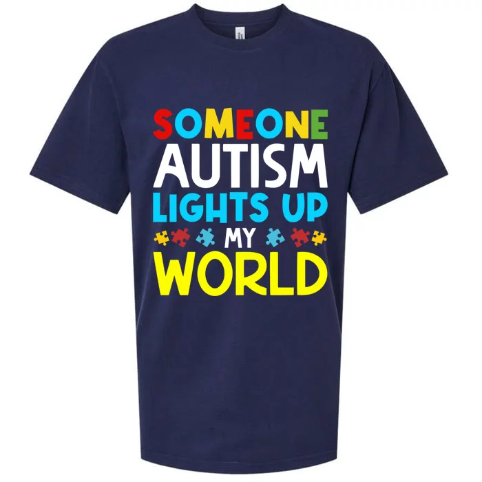 Autism Awareness Month World Autism Awareness Day 2024 Meaningful Gift Sueded Cloud Jersey T-Shirt