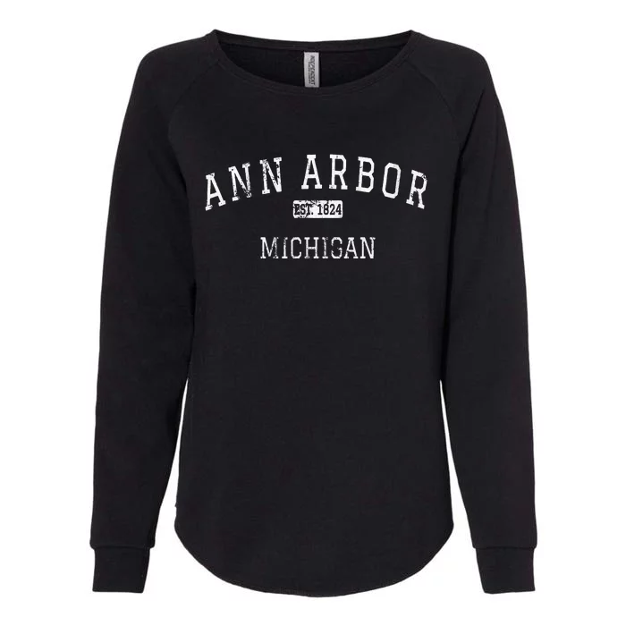 Ann Arbor Michigan MI Vintage Womens California Wash Sweatshirt