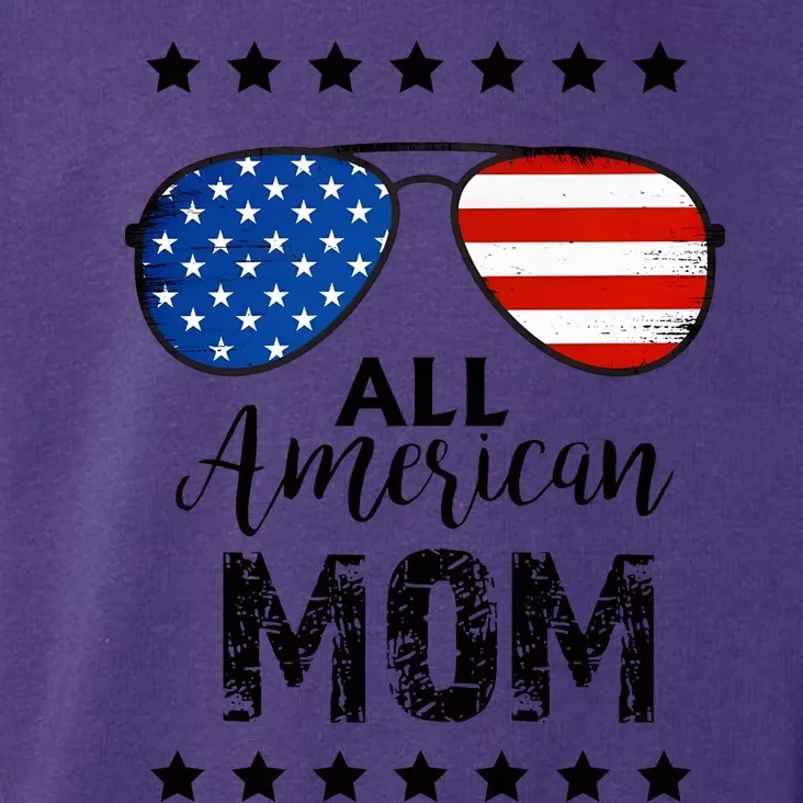 All American Mom 4th Of July Family Matching Toddler Hoodie