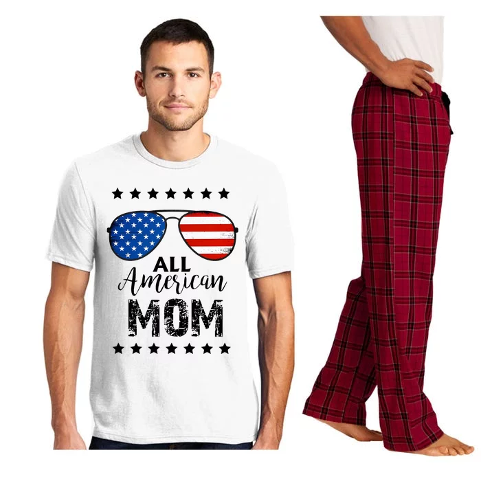 All American Mom 4th Of July Family Matching Pajama Set