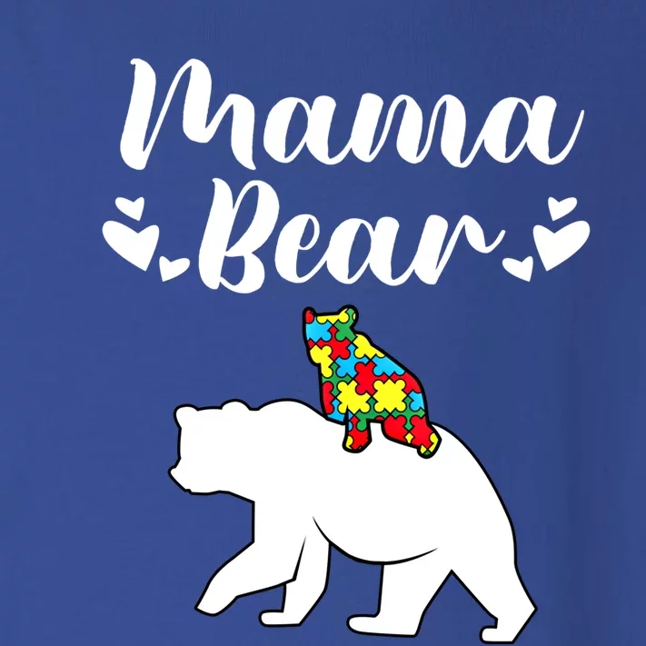 Autism Awareness Mama Bear Proud Autistic Mom Love Cute Cute Gift Toddler Long Sleeve Shirt