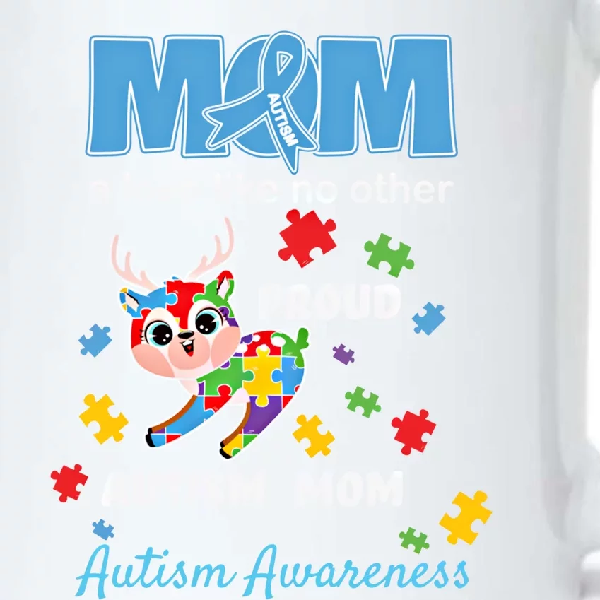 Autism Awareness Mom Mother Love Proud Autism Mama Deer Gift Black Color Changing Mug