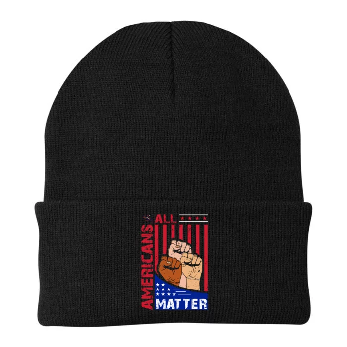 All Americans Matter Knit Cap Winter Beanie