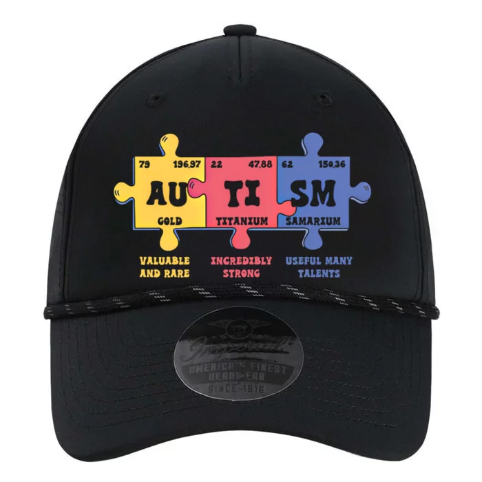 Autism Awareness Month Elets Periodic Table Design Cute Gift Performance The Dyno Cap