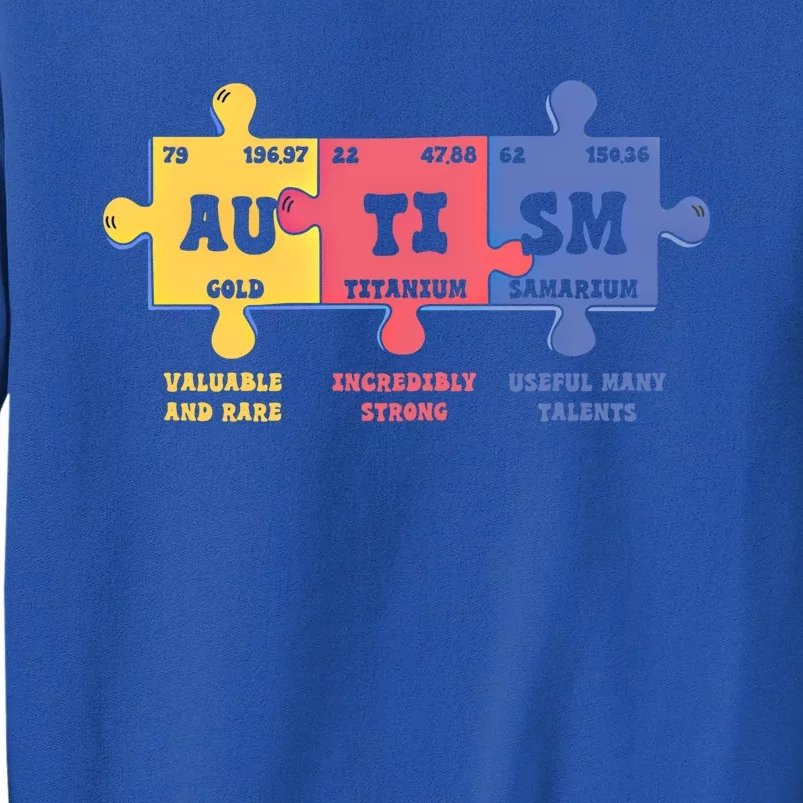 Autism Awareness Month Elets Periodic Table Design Cute Gift Sweatshirt