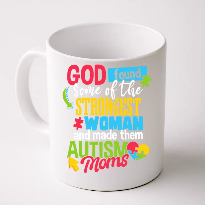 Autistic Awareness Month Autism Mom Cute Gift Front & Back Coffee Mug