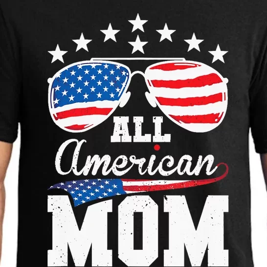 All American Mom 4th of July Matching Family Pajama Set