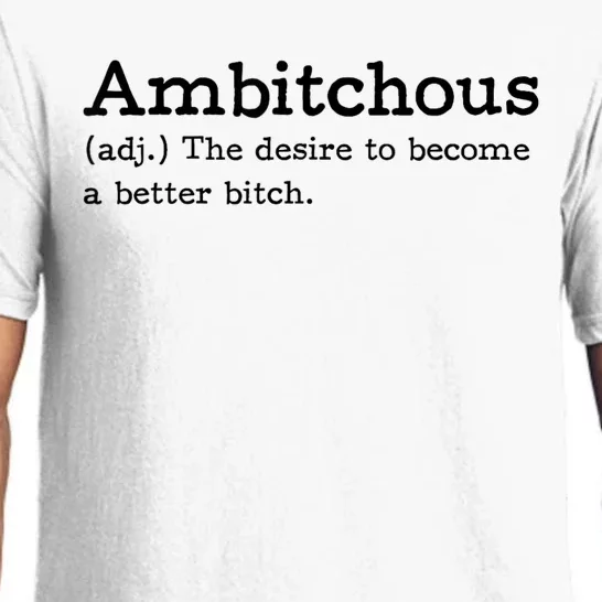 Ambitchous Adj Meaning Definitive Pajama Set