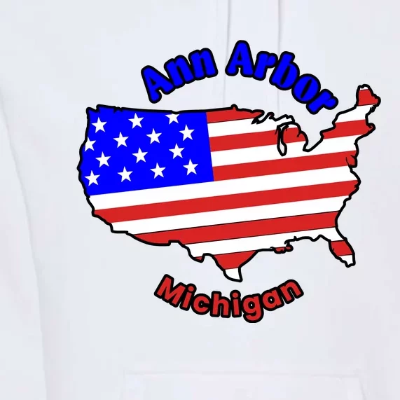 Ann Arbor Michigan Premium Hoodie