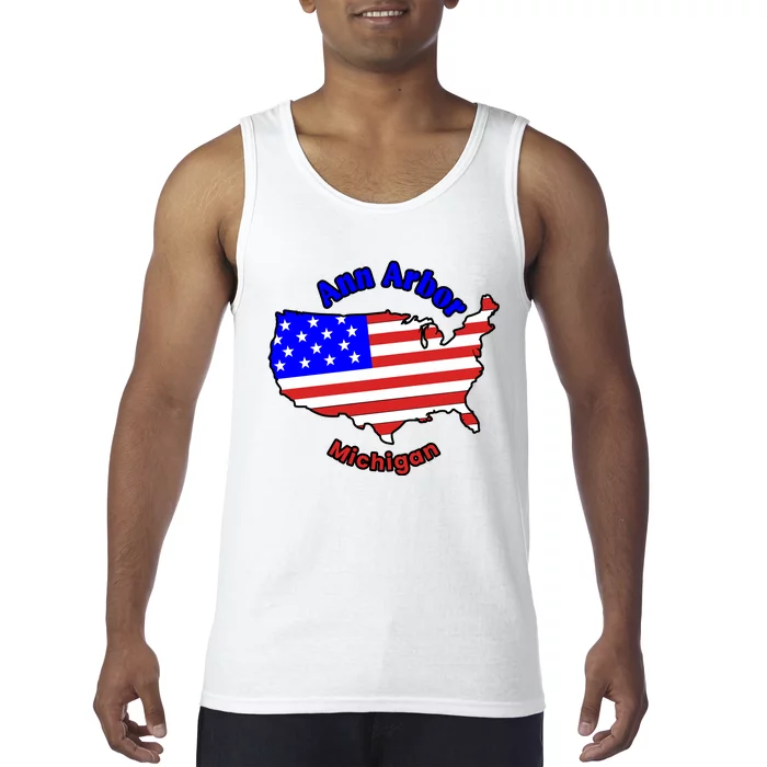 Ann Arbor Michigan Tank Top