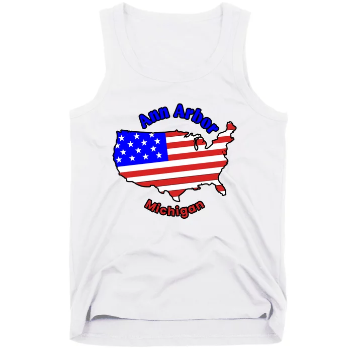 Ann Arbor Michigan Tank Top