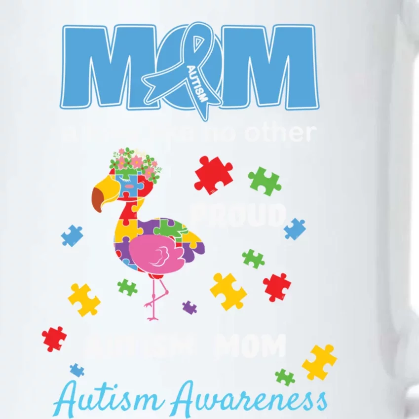 Autism Awareness Mom Mother Love Proud Autism Mama Flamingo Great Gift Black Color Changing Mug