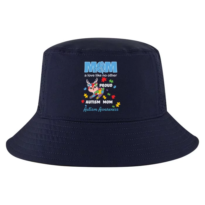 Autism Awareness Mom Mother Love Proud Autism Mama Deer Cool Gift Cool Comfort Performance Bucket Hat