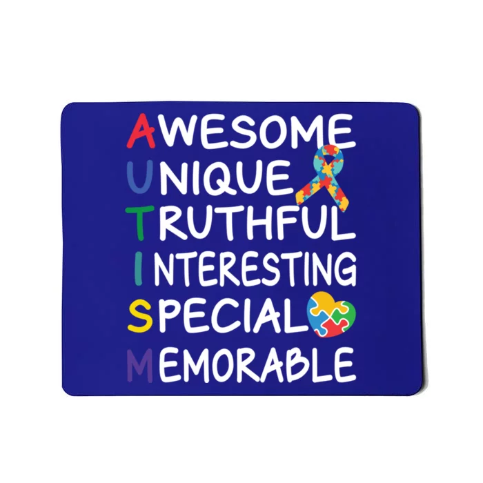 Autism Awareness Month Awesome Autism Awareness Gift Mousepad