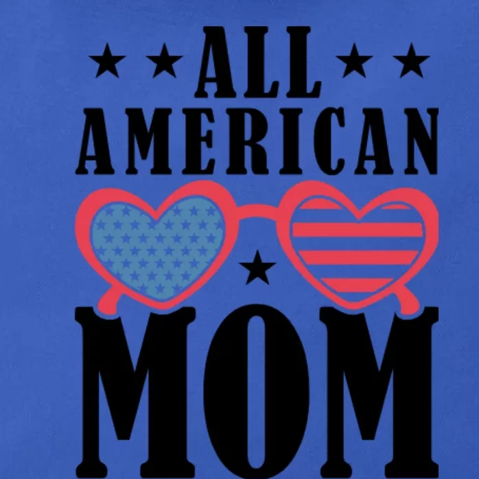 All American Mom Zip Tote Bag