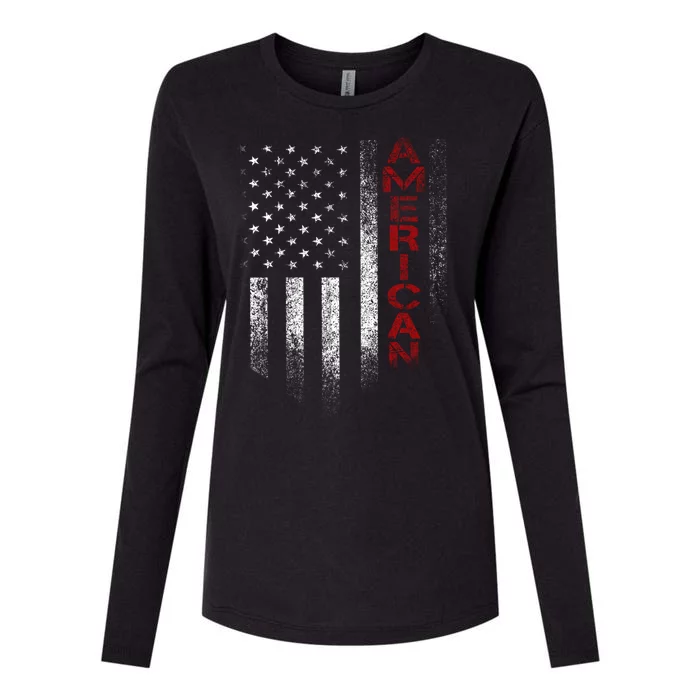 American Womens Cotton Relaxed Long Sleeve T-Shirt