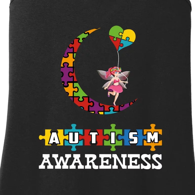 Autism Awareness Month Gift For Mon Puzzle Ladies Essential Tank