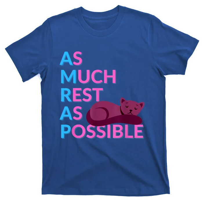 AMRAP As Much Rest As Possible Funny Motivation T-Shirt