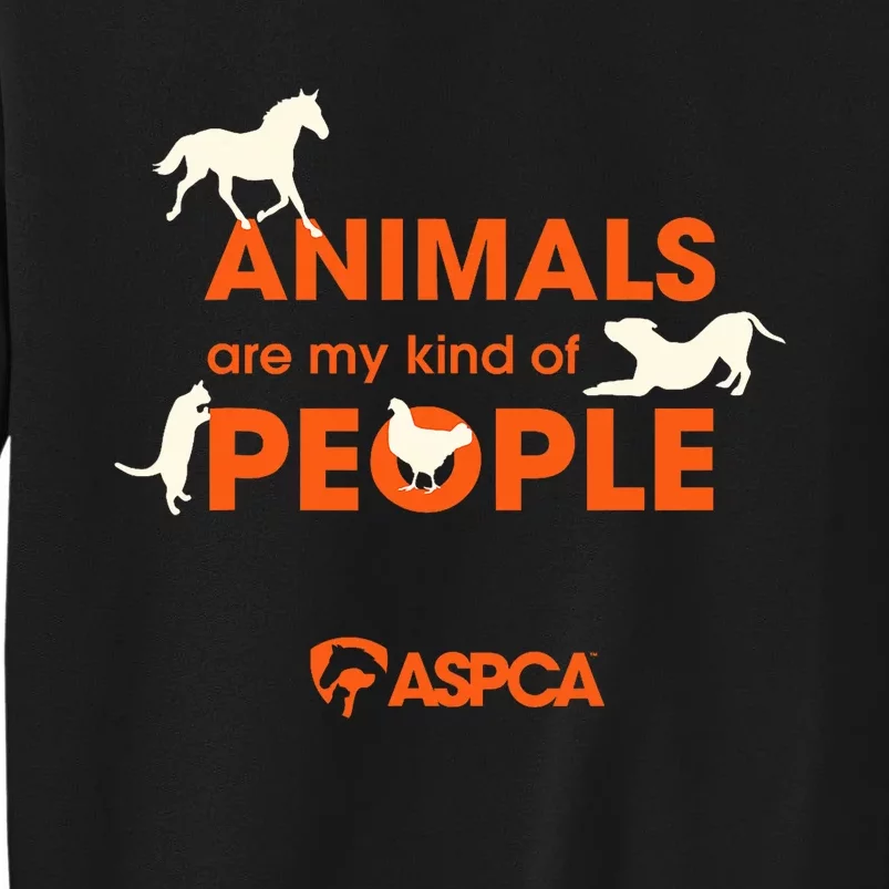 Animals Are My Kind Of People Tall Sweatshirt